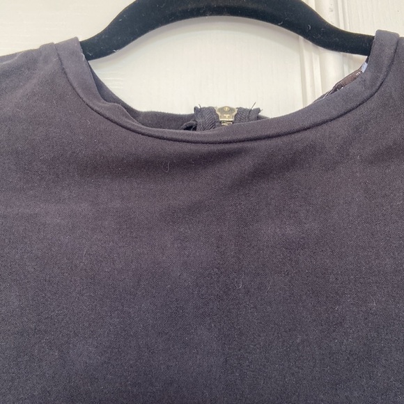 Zara Charcoal Black/Grey Tshirt Dress - Picture 4 of 8
